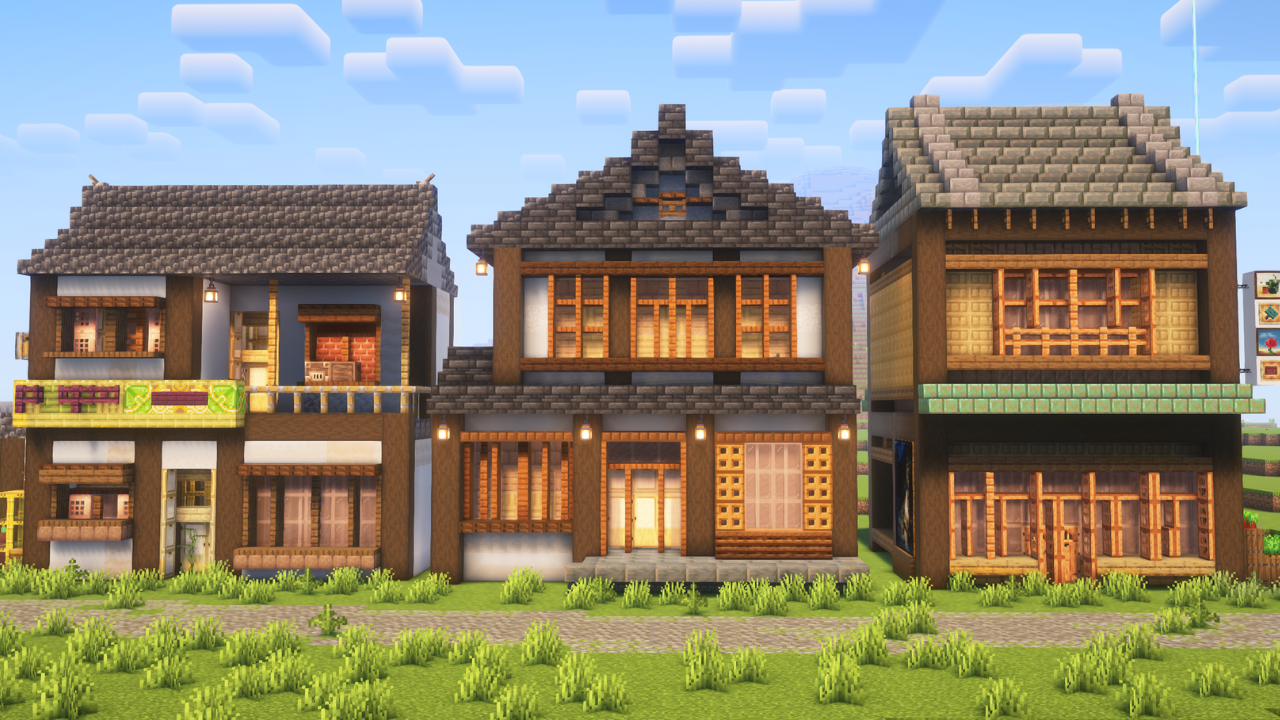Japanese mega mansion: Traditional garden vs. modern minimalist design