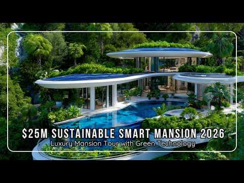 Climate-Resilient Luxury: 2026's Most Sustainable Mega Mansions Leading the Green Architecture Revolution