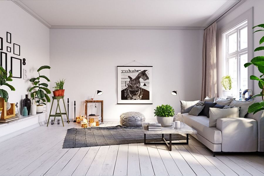 modern mansion minimalist interior