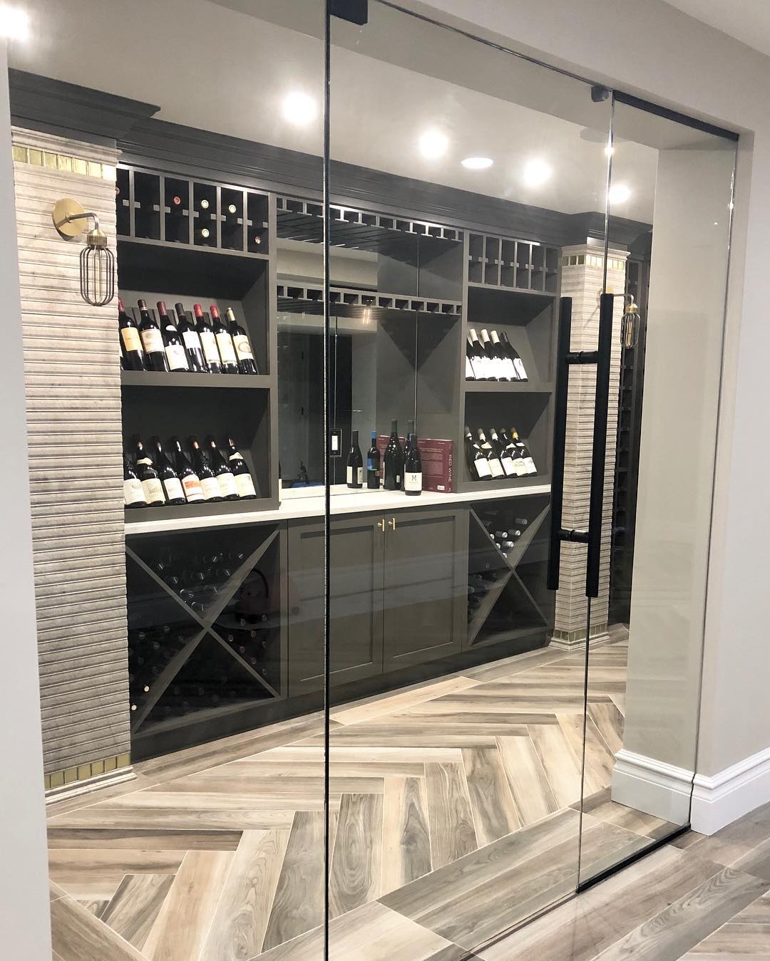 luxury wine cellar home