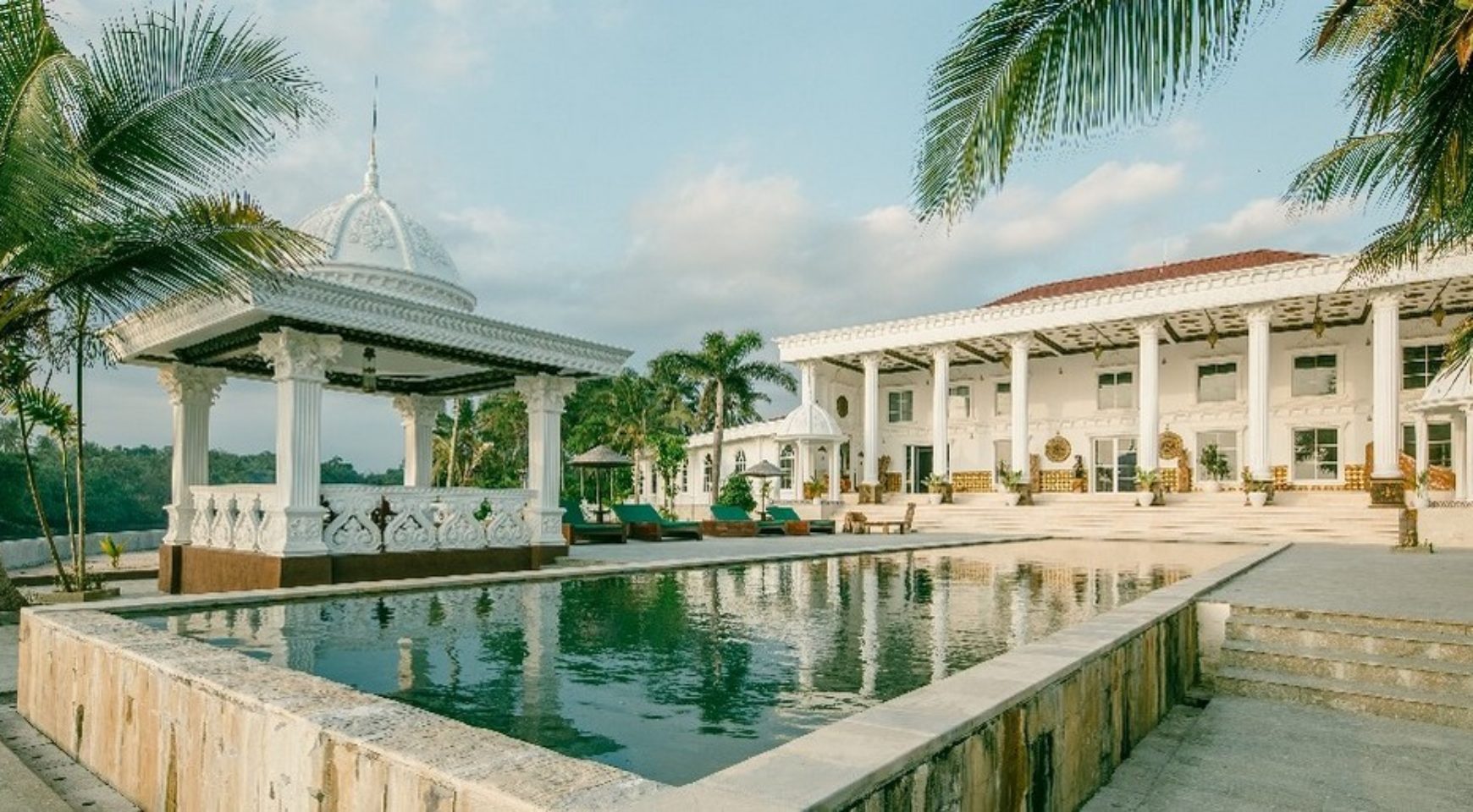 Bali beachfront mansion
