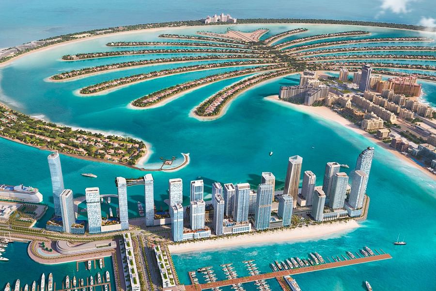 Dubai contemporary beachfront mansion