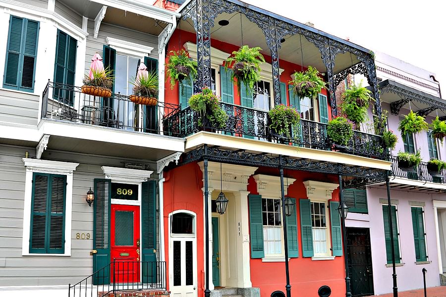 New Orleans Creole courtyard garden