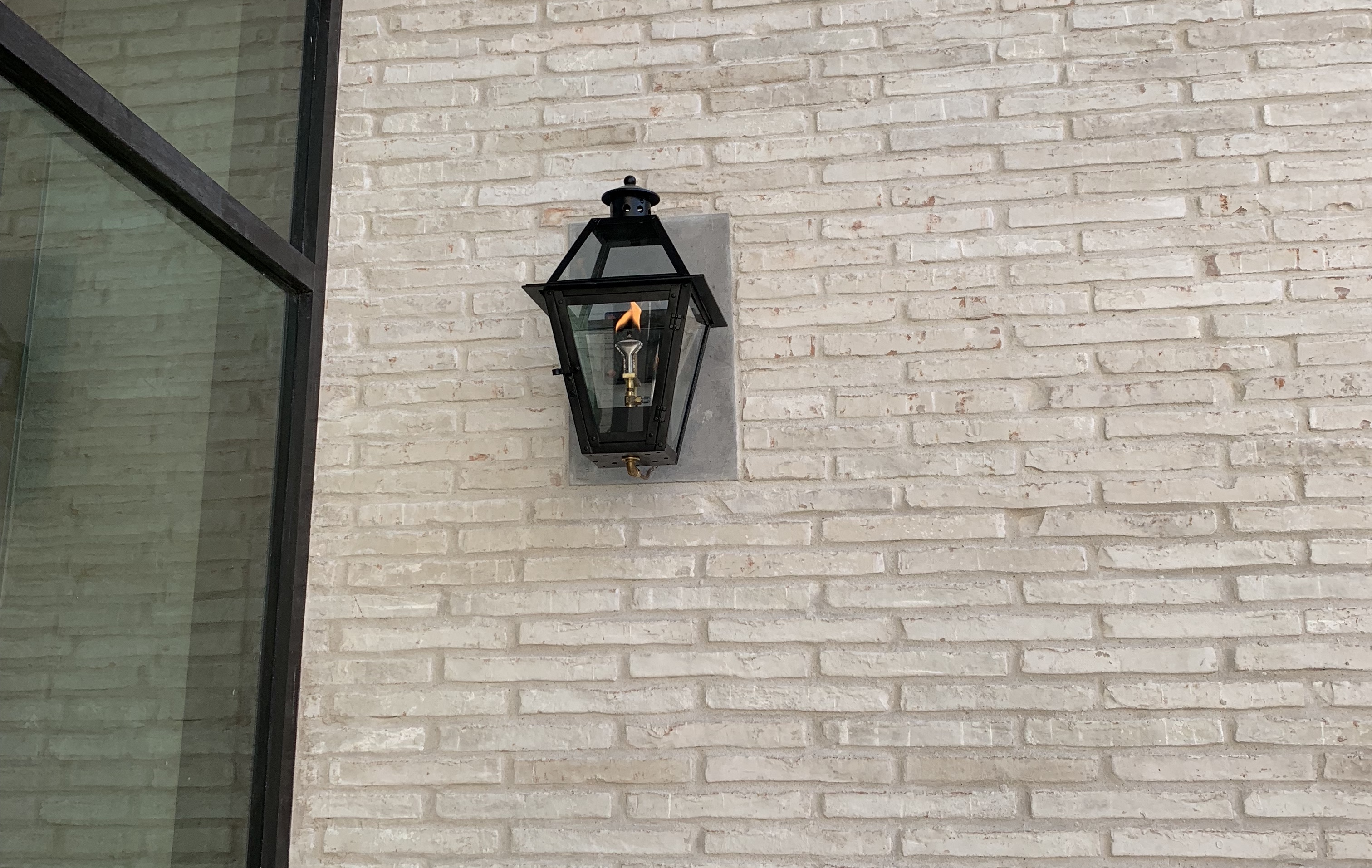 New Orleans gas lantern