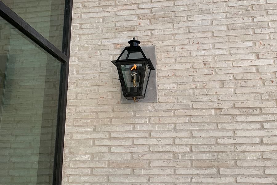 New Orleans gas lantern