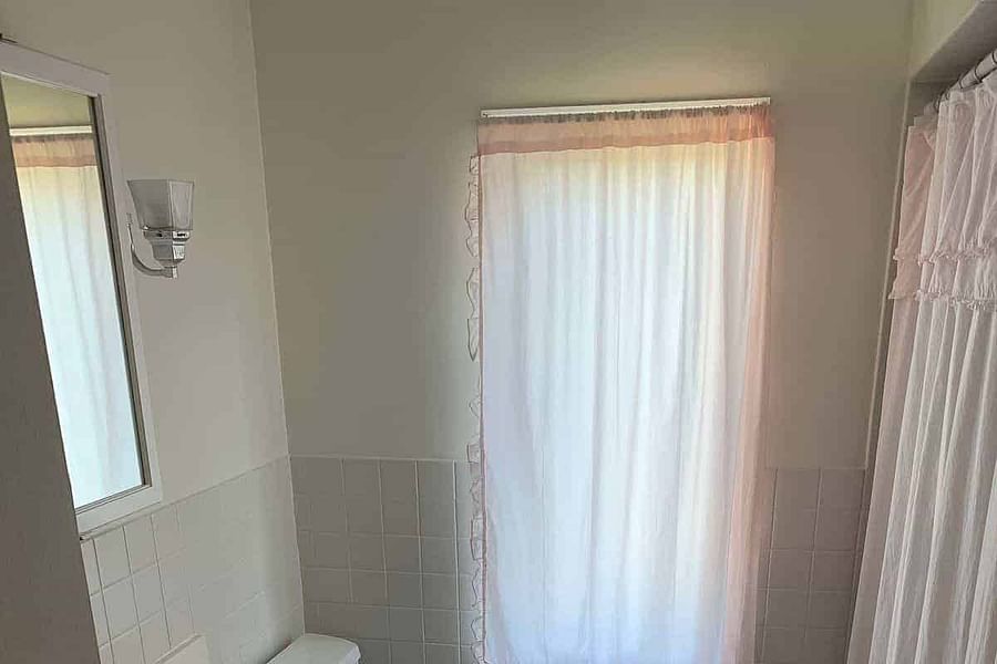 luxury spa bathroom in historic home