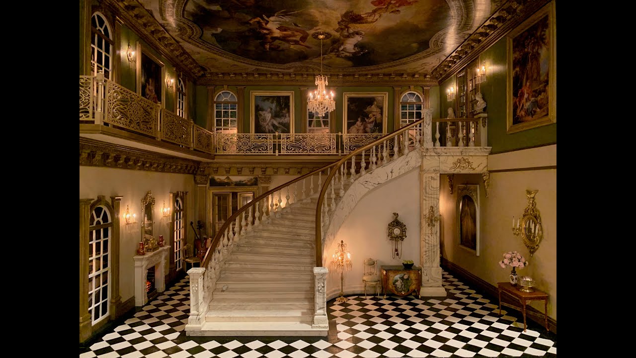 Atlanta mansion grand staircase