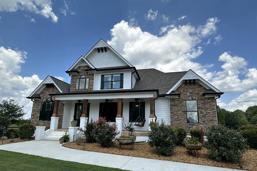 Handcrafted woodwork in Atlanta mansion