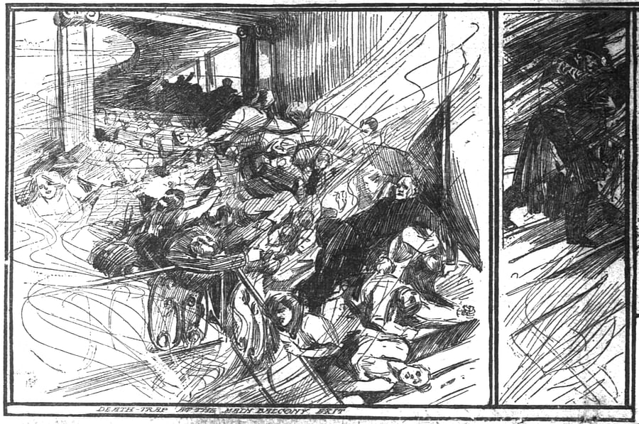 The Charnel House Chicago Facade at Dusk