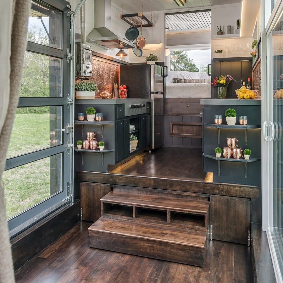 Luxurious Interior of a Mini Mansion