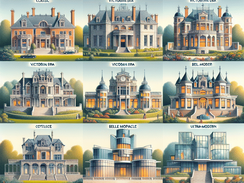 The Evolution of Mansion Architecture: From Classical Estates to Ultra-Modern Marvels